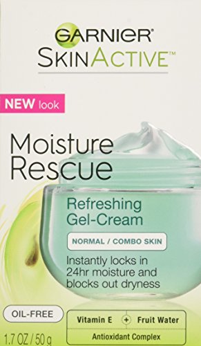 Garnier SkinActive Moisture Rescue Face Moisturizer, Normal/Combo, 1.7 oz.