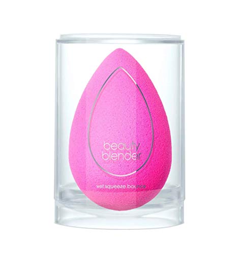 The BEAUTYBLENDER Original Pink Blender Makeup Sponge for blending liquid Foundations, Powders and Creams. Flawless…