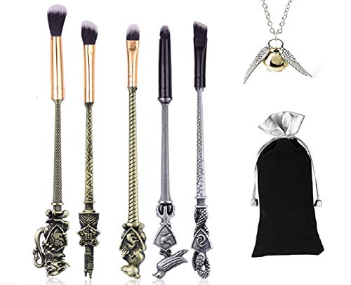 New Upgrate Potter Makeup Brushes Set -5 Sets Makeup Brushes for Women Foundation Blending Blush Eyeshadow Face Powder…