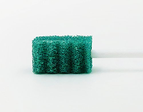 Premium Dentrifice Treated & Untreated Oral Swabs, Disposable Oral Care Swabsticks 250 Count (Treated)