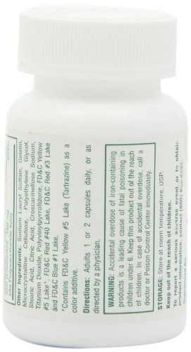 Dietary Supplement – Poly Iron Capsules 150 mg (100 caps per bottle) by Cypress Pharmaceutical #185-01 (1 Bottle of 100…