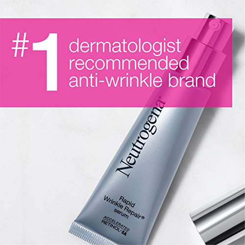 Neutrogena Rapid Wrinkle Repair Retinol Face Serum, Daily Anti-Aging Serum for Face with Retinol & Hyaluronic Acid to…