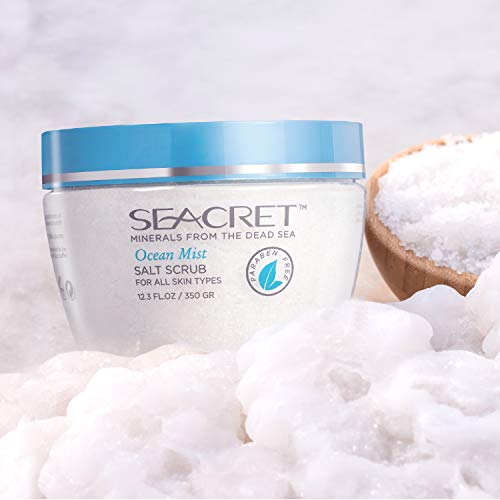 SEACRET Minerals From The Dead Sea, Salt Scrub, 12.3 FL.OZ