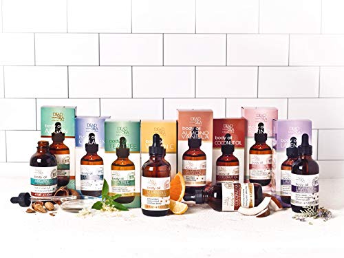 Dead Sea Collection Body Oil with Collagen – Dry Skin Moisturizer and Hydrating Massage Oil – Nourishing Bath Oil…