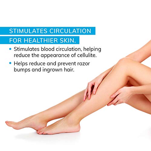 MicrodermaMitt Deep Exfoliating Mitt Body Scrub –Dead Skin Remover Reveals Visibly Smoother Skin, Improves Uneven Skin…