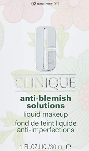 Clinique Anti-Blemish Solutions Liquid Makeup Cn 28, 02 Fresh Ivory, 1 Fl Oz