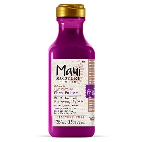 Maui Moisture Body Care Extra Hydrating Shea Butter Body Lotion, 19.5 Ounce (18282)
