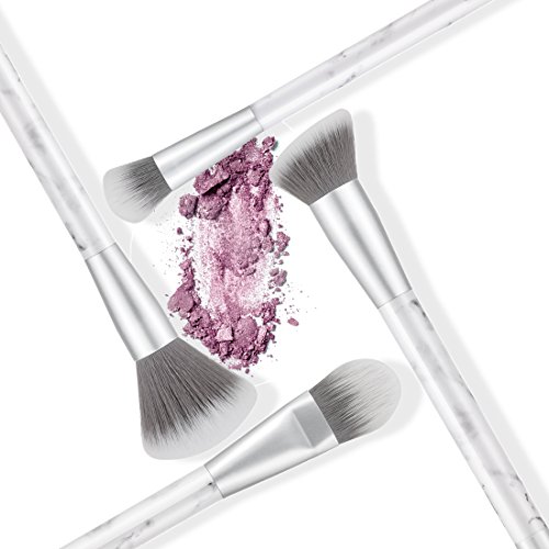UNIMEIX Marble Makeup Brushes 15 Pieces Makeup Brush Set Premium Face Eyeliner Blush Contour Foundation Cosmetic Brushes…