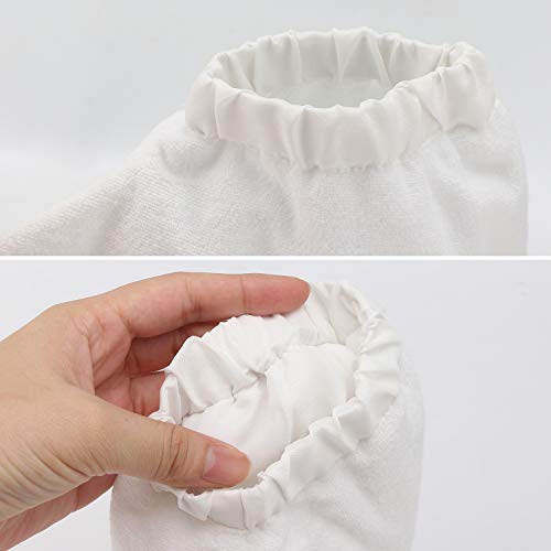 Paraffin Wax Bath Gloves and Booties, Segbeauty Elastic Opening Insulated Thick Mitts & Sock Liners for Hands & Feet Hot…