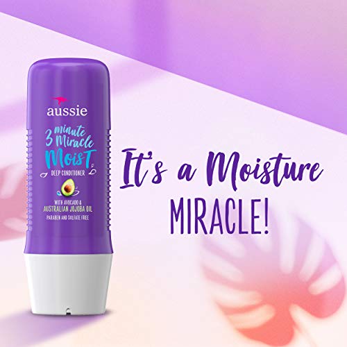 Aussie 3 Minute Miracle Moist Conditioning Treatment, 16 Fluid Ounce