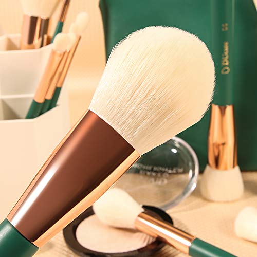 DUcare Makeup Brushes Set 13pcs Makeup Brushes With Case Premium Synthetic Kabuki Foundation Blending Eyeshadow Brushes…