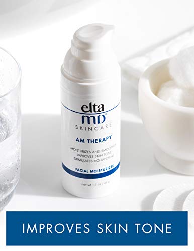 EltaMD AM Therapy Facial Moisturizer Lotion, Lightweight Face Moisturizer for Women with Hyaluronic Acid, Hydrates and…
