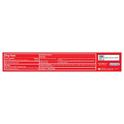 Colgate Cavity Protection Toothpaste with Fluoride – 6 Ounce Twin Pack