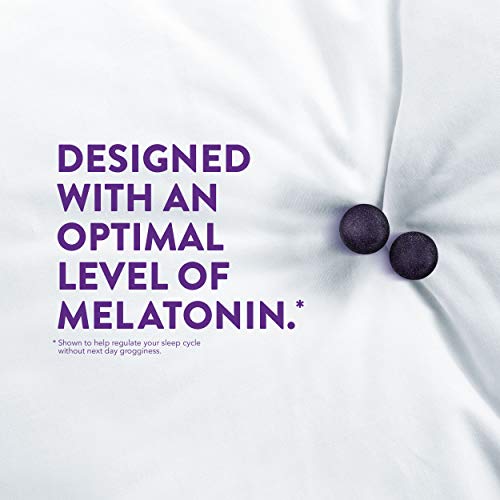 ZzzQuil Pure Zzzs Melatonin Sleep Aid Gummies, Helps You Fall Asleep Naturally, Wildberry Vanilla Flavor, Chamomile…