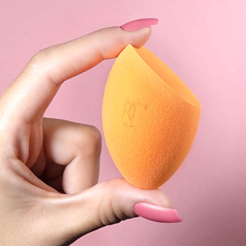 Real Techniques Miracle Complexion Sponge, Makeup Blending Sponge, For Foundation, Offers Light To Medium Coverage…