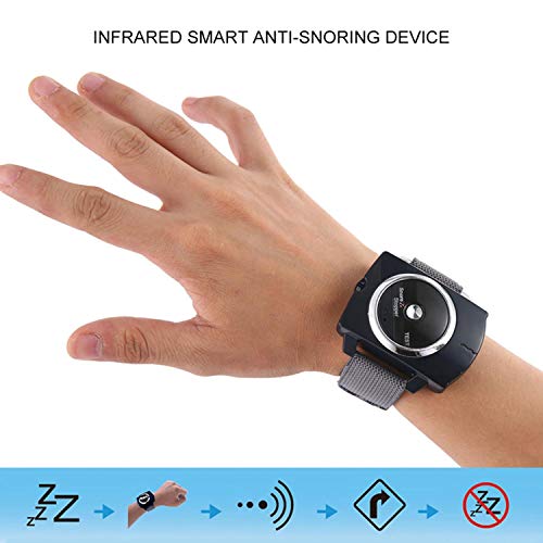 YXMxxm Anti Snoring Wristband Strap – Effective Snoring Solution – Biofeedback Sensor Anti-Snoring Devices,Snore…