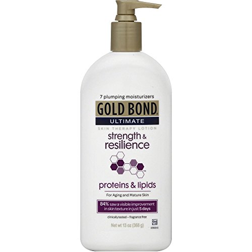 Gold Bond Strength & Resilience Lotion 13 oz. With Proteins & Lipids for Aging & Mature Skin