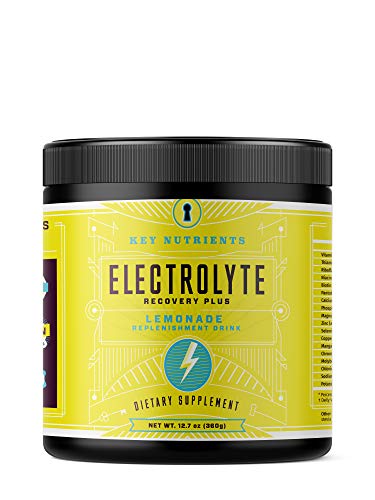 KEY NUTRIENTS Electrolytes Powder – Refreshing Lemonade Electrolyte Drink Mix – Hydration Powder – No Sugar, No Calories…