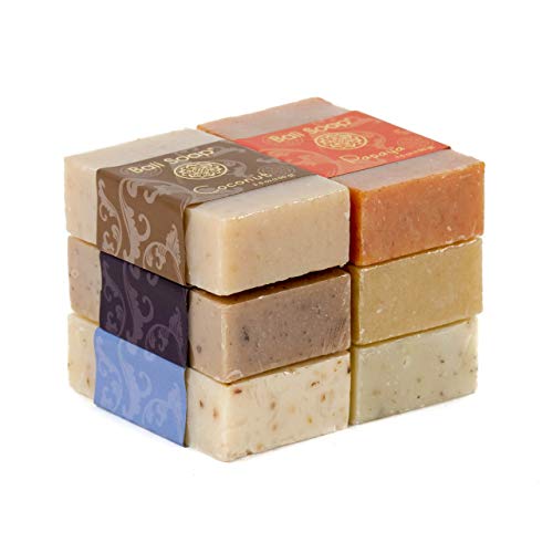 Bali Soap – Natural Soap Bar Green Collection – Bath Soap for Women & Men – Handmade Soap Gift Set – Moisturizing Vegan…