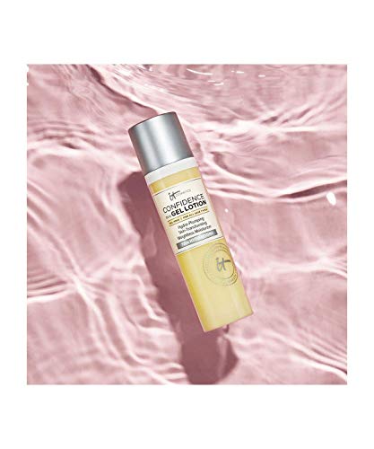 IT Cosmetics Confidence in a Gel Lotion – Oil-Free Face Moisturizer – Lightweight & Hydrating – With Ceramides – All…