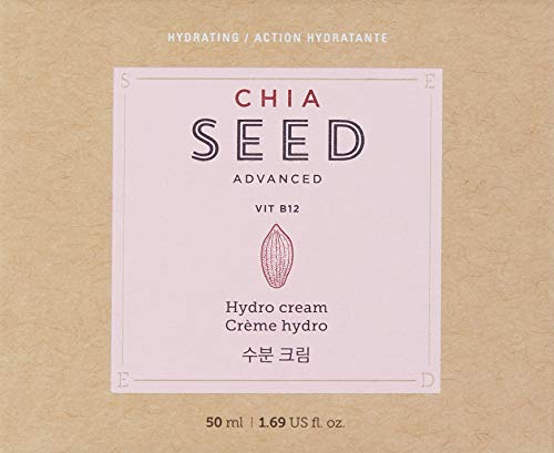 The Face Shop Chia Seed Advanced Hydro Cream | Concentrated Gel Type Hydrating Cream with Instant Cooling Effect…