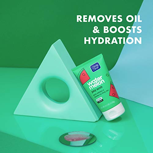 Clean & Clear Hydrating Watermelon Gel Facial Moisturizer, Oil-Free Daily Face Gel Cream to Quench & Refresh Dry Skin…