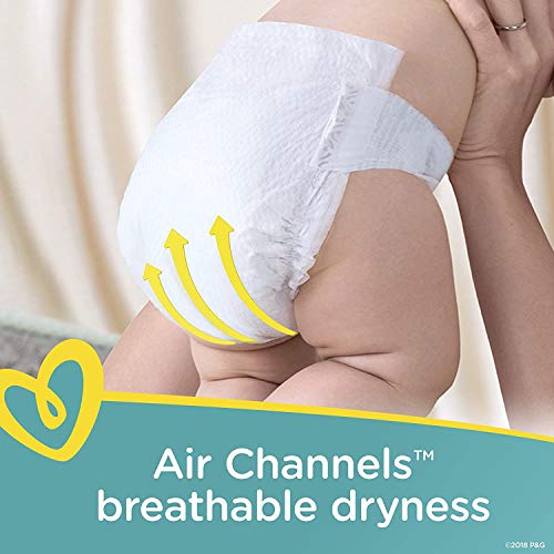 Diapers Size 1/Newborn, 198 Count – Pampers Swaddlers Disposable Baby Diapers (Packaging & Prints May Vary)