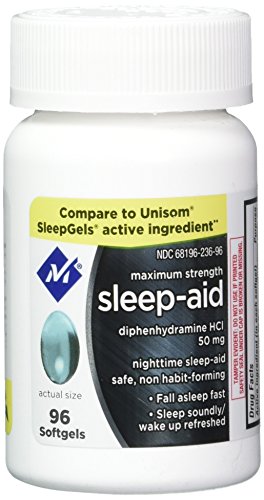 Member’s Mark Maximum Strength Nighttime Sleep Aid, Diphenhydramine HCI 192 softgels