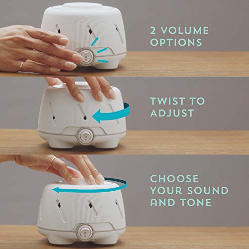 Marpac Yogasleep Dohm (White/Gray) The Original White Noise Machine, Relaxing Natural Sound from a Real Fan, Sleep Aid…