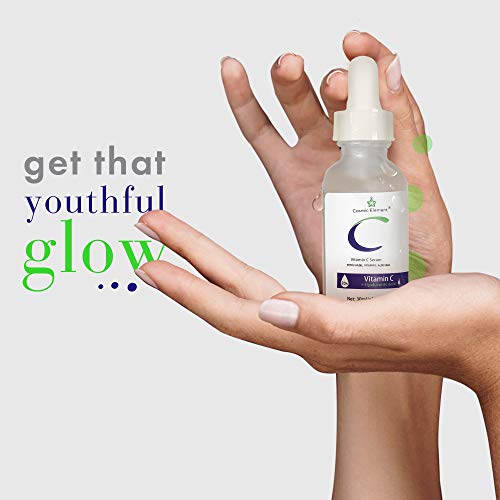 Vitamin C Serum for Face with Hyaluronic Acid, Face Serum with Vitamin E for Anti Aging, Vegan Facial Serum with Aloe…