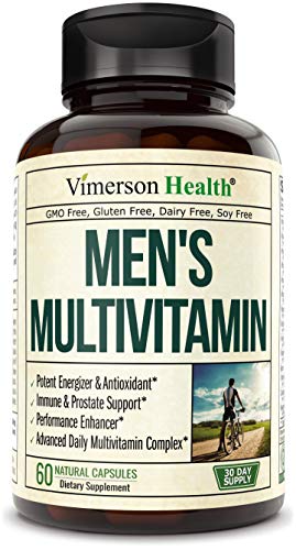 Multivitamin for Men – Daily Men’s Multivitamins Supplement with Vitamin A, Vitamin C, Vitamin D, Vitamins E & B12, Zinc…