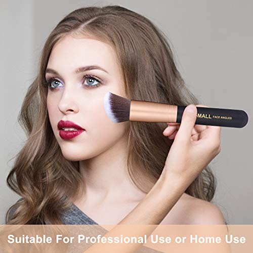 BS-MALL Makeup Brushes Premium Makeup Brush Set Synthetic Kabuki Cosmetics Foundation Blending Blush Eyeliner Face…