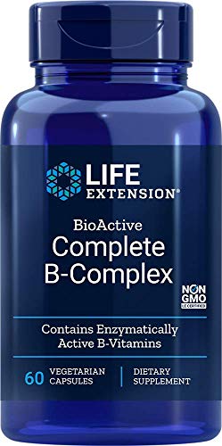 Life Extension BioActive Complete B Complex – Complete Formula for Vitamin B Benefits – Boosts Energy Production…