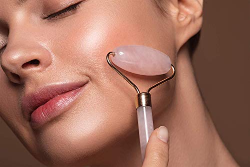 Natural Jade Roller for Face – Aging Wrinkles, Puffiness Facial Skin Massager Treatment Therapy – Premium Jade Stone, by…