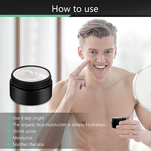 Lifelj Face Moisturizer for Men, Anti Aging Men’s Face Cream Moisturizer Skin Care Anti Wrinkle Reduce Fine Lines…
