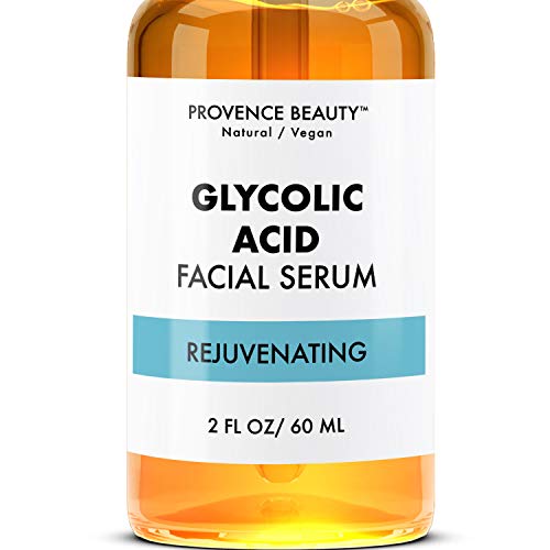 Provence Beauty Face Serum | Hydration and Exfoliating Serum | 2 OZ (Vitamin C Glycolic Hyaluronic)