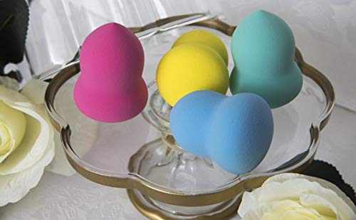 Essencell Cosmetic Pro Makeup Blender Sponges 2pc Pack – Easily Blend Liquid Foundation,Highlight and Contour-Flawless…