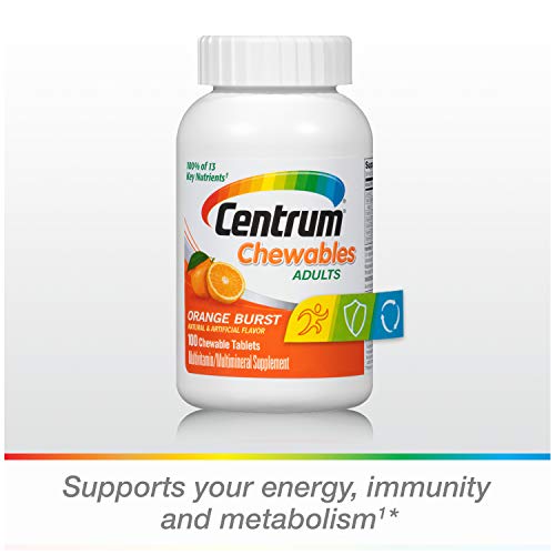 Centrum Chewable Multivitamin for Adults, 100 Count