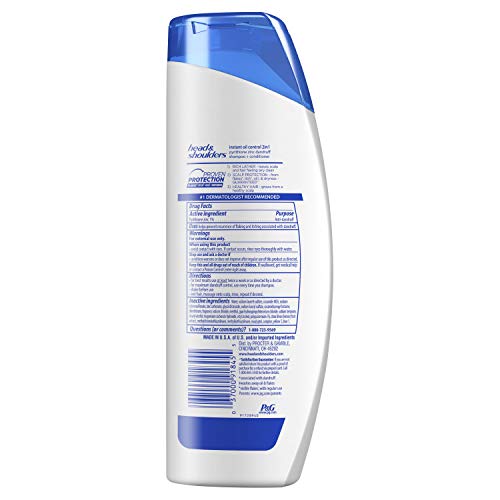 Head and Shoulders Instant Oil Control Anti-Dandruff 2in1 Shampoo & Conditioner, 12.8 fl oz