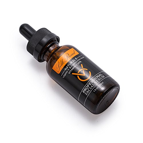 Silk Road Vitamin C Serum for Facial Skin Care with Hyaluronic Acid Vitamin E Anti-Aging Anti Wrinkle Anti Blemish and…