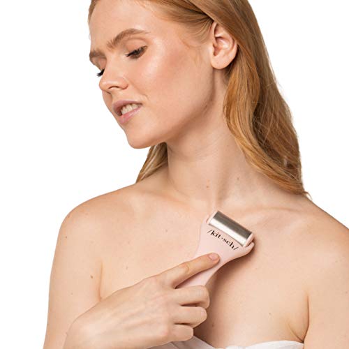 Kitsch Ice Roller for Face – Stainless Steel Ice Face Roller Skin Care | Face Ice Roller for Skin Irritation | Ice…