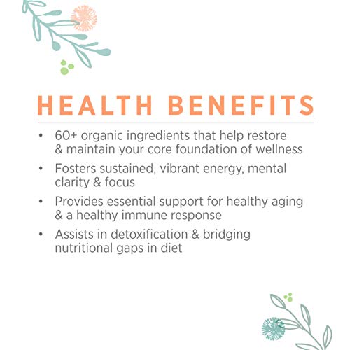 PURE SYNERGY Superfood | 270 Capsules | Certified Organic | Non-GMO | Green Superfood with 60+ Greens, Veggies and Herbs…