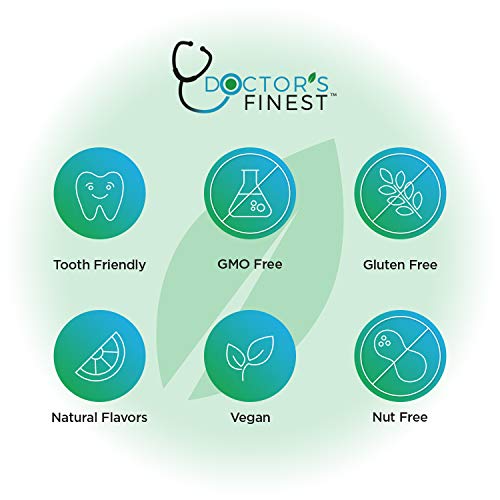 DOCTOR’S FINEST Vitamin C Gummies for Kids – Vegan, GMO Free & Gluten Free – Great Tasting Orange Flavor Pectin Chews…