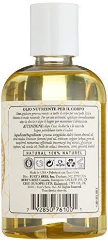 Body Oil, Burt’s Bees Mama Hydrating & Smoothing Skin Care with Vitamin E, 100% Natural, 4 Ounce