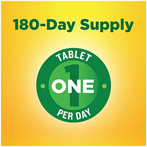 Nature Made Iron 65 mg (325 mg Ferrous Sulfate) Tablets, Dietary Supplement for Red Blood Cell Support, 180 Tablets, 180…