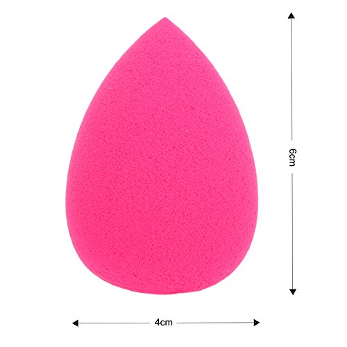 Seribrmo Makeup Blender Sponge and Holder Set, Latex Free (Gold)