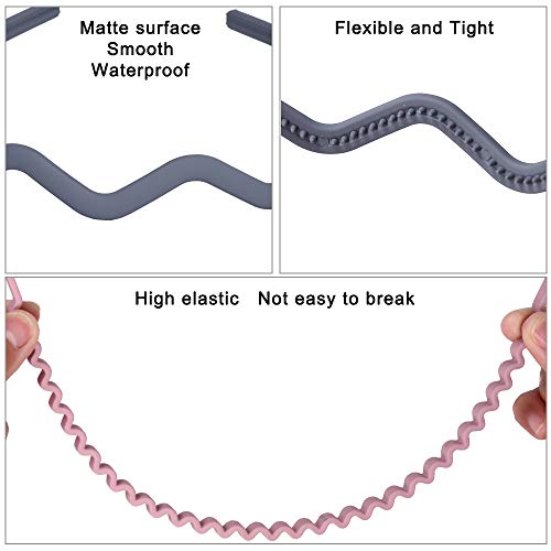 20 PCS Colorful Headbands Teeth Comb Thin Non Slip Hair Hoops for Women Acrylic Flexible Matte Hair bands for Party…