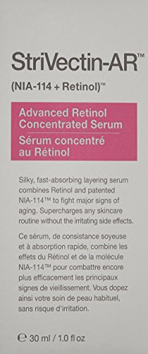 StriVectin Advanced Retinol Concentrated Firming and Smoothing Face Serum, Non-Irritating Formula, 1 Fl Oz