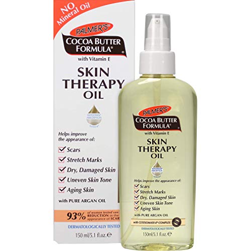 Palmer’s Cocoa Butter Formula Skin Therapy Moisturizing Body Oil for Scars & Stretch Marks, Deep Body Moisturizer for…
