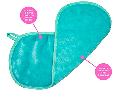 RAINBOW ROVERS Set of 3 Makeup Remover Cloths | Makeup Towel | Suitable for All Skin Types | Reusable & Ultra fine…
